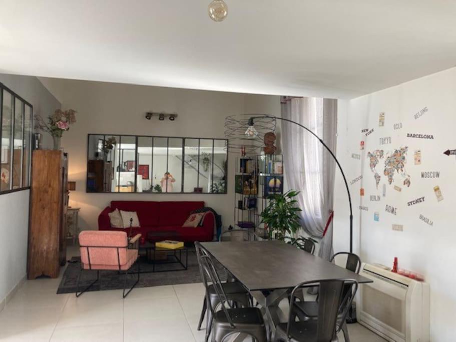 Ferienwohnung Loft Au Coeur De Nîmes Exterior foto